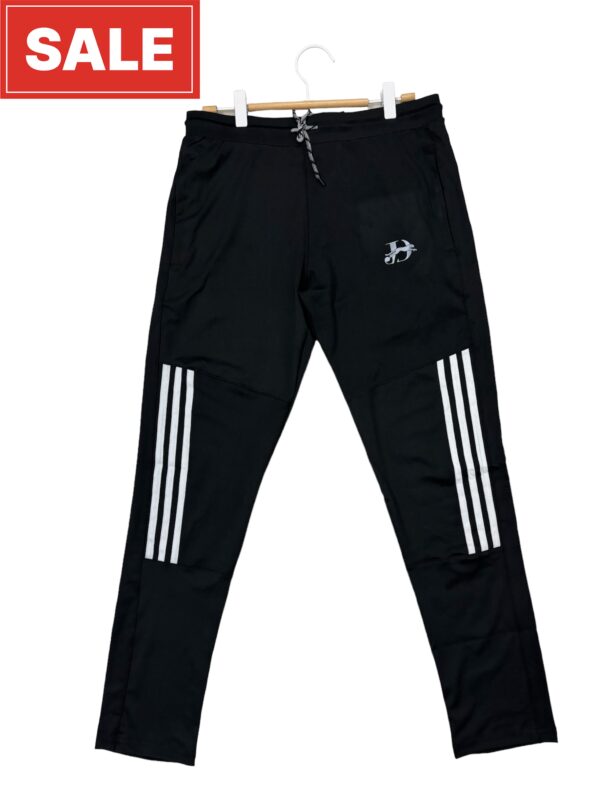 Taiwan Lycra Trackpants with white three line strips